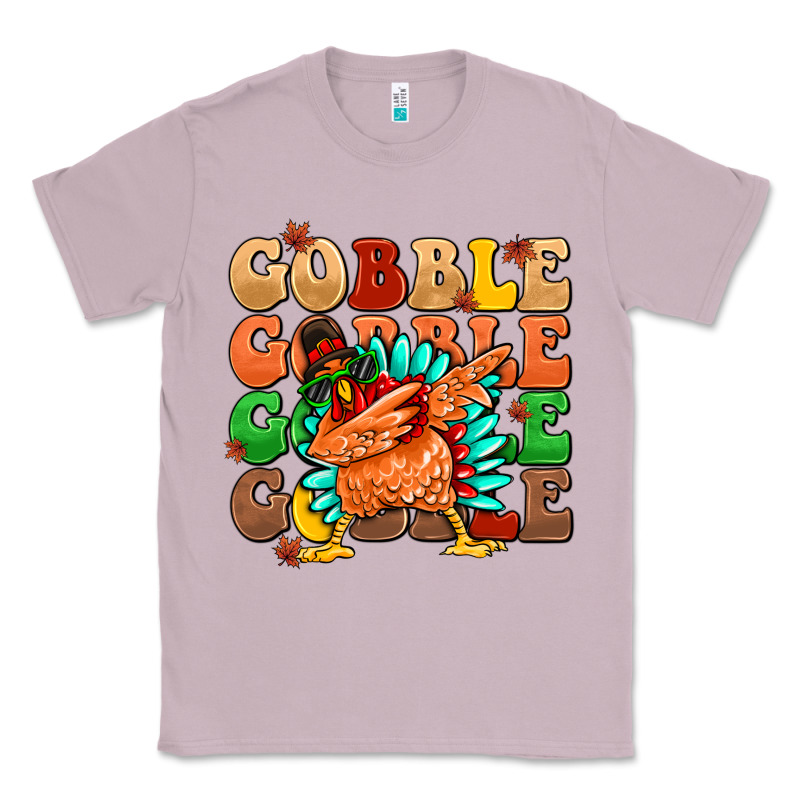 Gobble Gobble Gobble Gobble Turkey Classic Tee by MaliasSmallBusiness | Teevron
