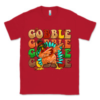 Red gobble gobble gobble gobble turkey Classic Tee - MaliasSmallBusiness