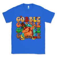True Royal gobble gobble gobble gobble turkey Classic Tee - MaliasSmallBusiness