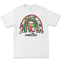 White Christmas nurselife rainbow Premium Tee - JahusDesignShop