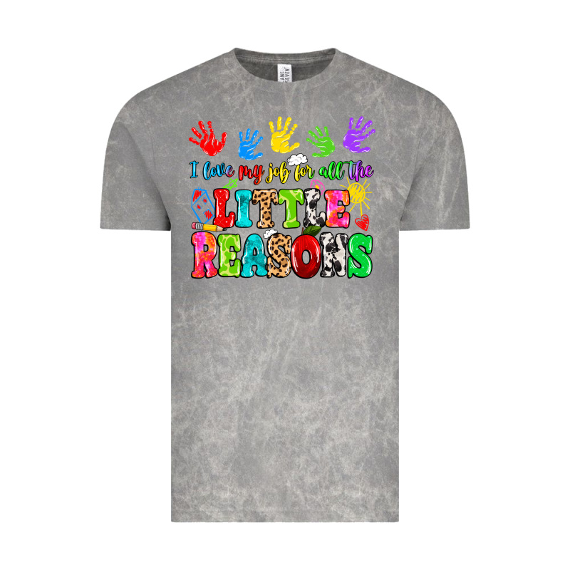 I Love My Job For All The Little Reasons Vintage Tee by MaliasSmallBusiness | Teevron