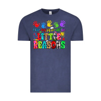 Vintage Denim I love my job for all the little reasons Vintage Tee - MaliasSmallBusiness