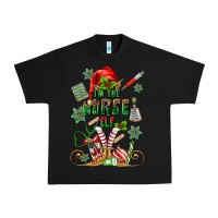 Black im the nurse elf Urban Heavy Tee - MaliasSmallBusiness