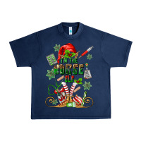 Navy im the nurse elf Urban Heavy Tee - MaliasSmallBusiness