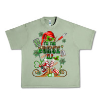 Oil Green im the nurse elf Urban Heavy Tee - MaliasSmallBusiness