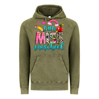 Vintage Olive little miss preschool Vintage Hoodie - NancyCooperArtShop