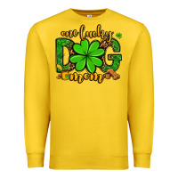 Lemon One lucky dog mom St. Patrick's Premium Sweatshirt - OliviaCreatesArt