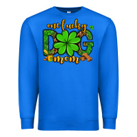 True Royal One lucky dog mom St. Patrick's Premium Sweatshirt - OliviaCreatesArt