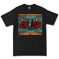 Black leopard lightning bolt mama mother's day tumbler Premium Tee - Jasminsmagicworld