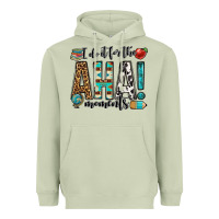 Matcha i do it for the aha moments teacher Heavyweight Hoodie - OliviaCreatesArt