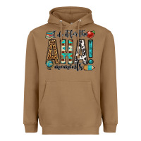 Toasted Coconut i do it for the aha moments teacher Heavyweight Hoodie - OliviaCreatesArt