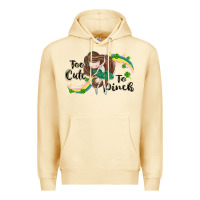 Pina Colada St. Patrick' Too cute to pinch Premium Hoodie - CowGirlArtShop