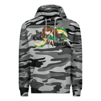 Slate Camo St. Patrick' Too cute to pinch Premium Hoodie - CowGirlArtShop