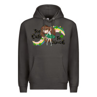 Smoke St. Patrick' Too cute to pinch Premium Hoodie - CowGirlArtShop