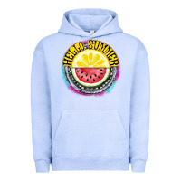 Pigment Grape Ice Hello Summer Urban Hoodie - CowhideDigitalArt