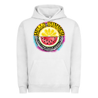 Pigment Lunar Rock Hello Summer Urban Hoodie - CowhideDigitalArt