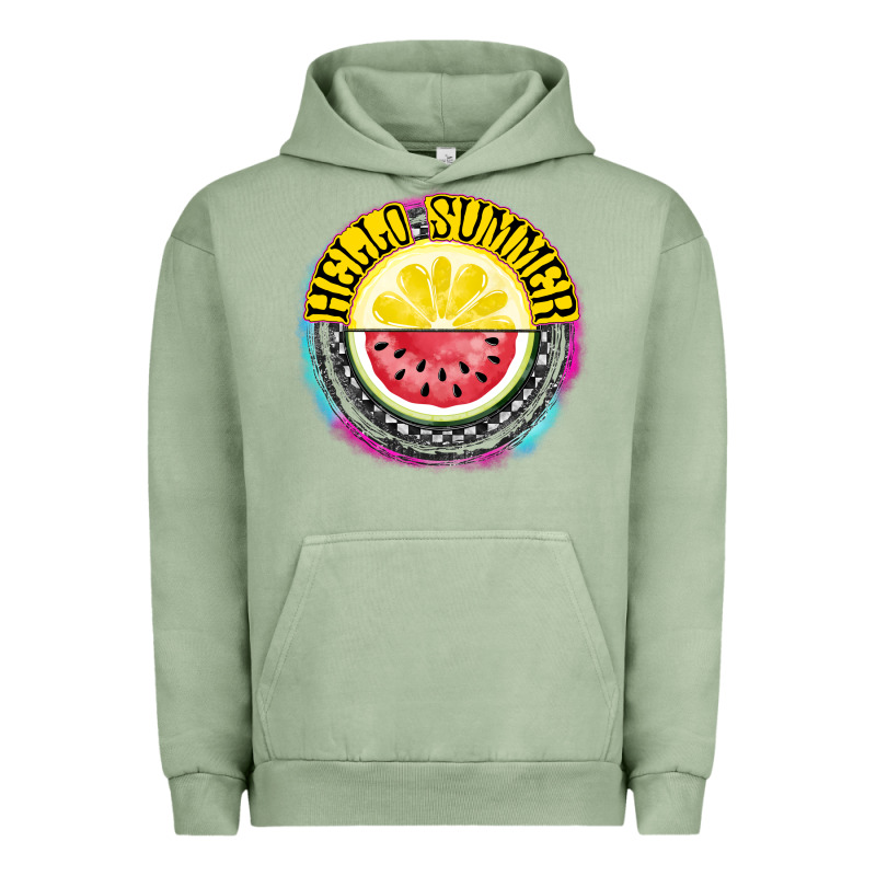 Hello Summer Urban Hoodie by CowhideDigitalArt | Teevron