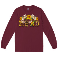 Burgundy bee kind Long Sleeve Tee - Artiststas