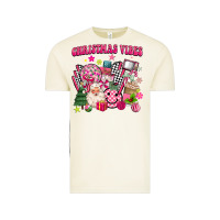 Vintage Arctic retro pink christmas vibes Vintage Tee - MaliasSmallBusiness