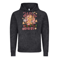 Vintage Black mrs claus gingerbread bakery Vintage Hoodie - MaliasSmallBusiness