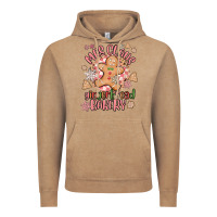 Vintage Coffee mrs claus gingerbread bakery Vintage Hoodie - MaliasSmallBusiness