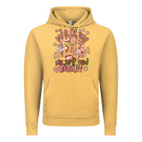 Vintage Mustard mrs claus gingerbread bakery Vintage Hoodie - MaliasSmallBusiness