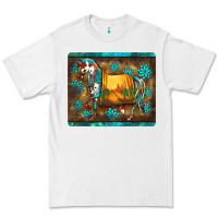 White western horse sunset turquoise's gemstones mousepad Premium Tee - BarkalooDesign