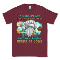Burgundy A Pinch Of Patience a Das Of Kindness Classic Tee - MaliasSmallBusiness