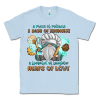 Dusty Blue A Pinch Of Patience a Das Of Kindness Classic Tee - MaliasSmallBusiness