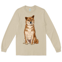 Mushroom shiba inu Long Sleeve Tee - RanaPortraitStore