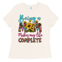 Bone being a mom makes my life complete Ladies Tee - Artiststas