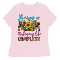 Being A Mom Makes My Life Complete Ladies Tee | Teevron