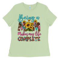 Matcha being a mom makes my life complete Ladies Tee - Artiststas