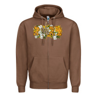 Chestnut 2024 skeleton middle finger new year Zipper Hoodie - CowGirlArtShop