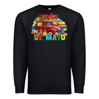 Black Cinco de mayo truck Premium Sweatshirt - FaDigitalArtStudio