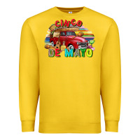 Lemon Cinco de mayo truck Premium Sweatshirt - FaDigitalArtStudio