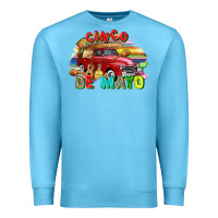 Ocean Blue Cinco de mayo truck Premium Sweatshirt - FaDigitalArtStudio
