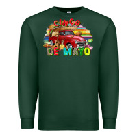 Sports Green Cinco de mayo truck Premium Sweatshirt - FaDigitalArtStudio