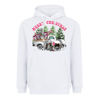 White merry christmas gnomies Heavyweight Hoodie - FaDigitalArtStudio