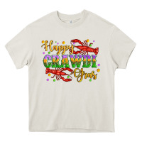 Happy Crawdi Gras With Crawfish Heavy Core Tee | Teevron