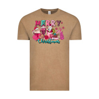 Vintage Coffee pink christmas coffee cups Vintage Tee - MaliasSmallBusiness