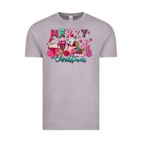 Vintage Zinc pink christmas coffee cups Vintage Tee - MaliasSmallBusiness