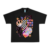 Black retro gymnastics Urban Heavy Tee - JahusDesignShop