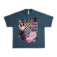 Midnight Navy retro gymnastics Urban Heavy Tee - JahusDesignShop