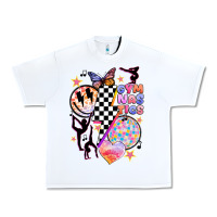 White retro gymnastics Urban Heavy Tee - JahusDesignShop