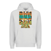 Dove Grey Western Mama can cooler Mother's Day Premium Hoodie - HowdyJamesFarm