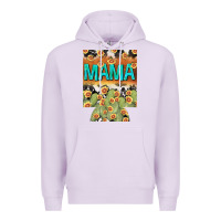 Lilac Western Mama can cooler Mother's Day Premium Hoodie - HowdyJamesFarm