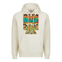 Oatmeal Heather Western Mama can cooler Mother's Day Premium Hoodie - HowdyJamesFarm
