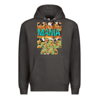 Smoke Western Mama can cooler Mother's Day Premium Hoodie - HowdyJamesFarm