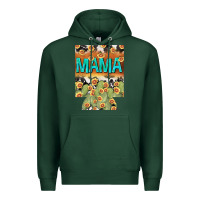 Sports Green Western Mama can cooler Mother's Day Premium Hoodie - HowdyJamesFarm